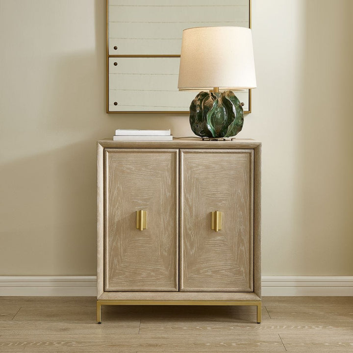 Alessia 2 Door Cabinet - Light Oak