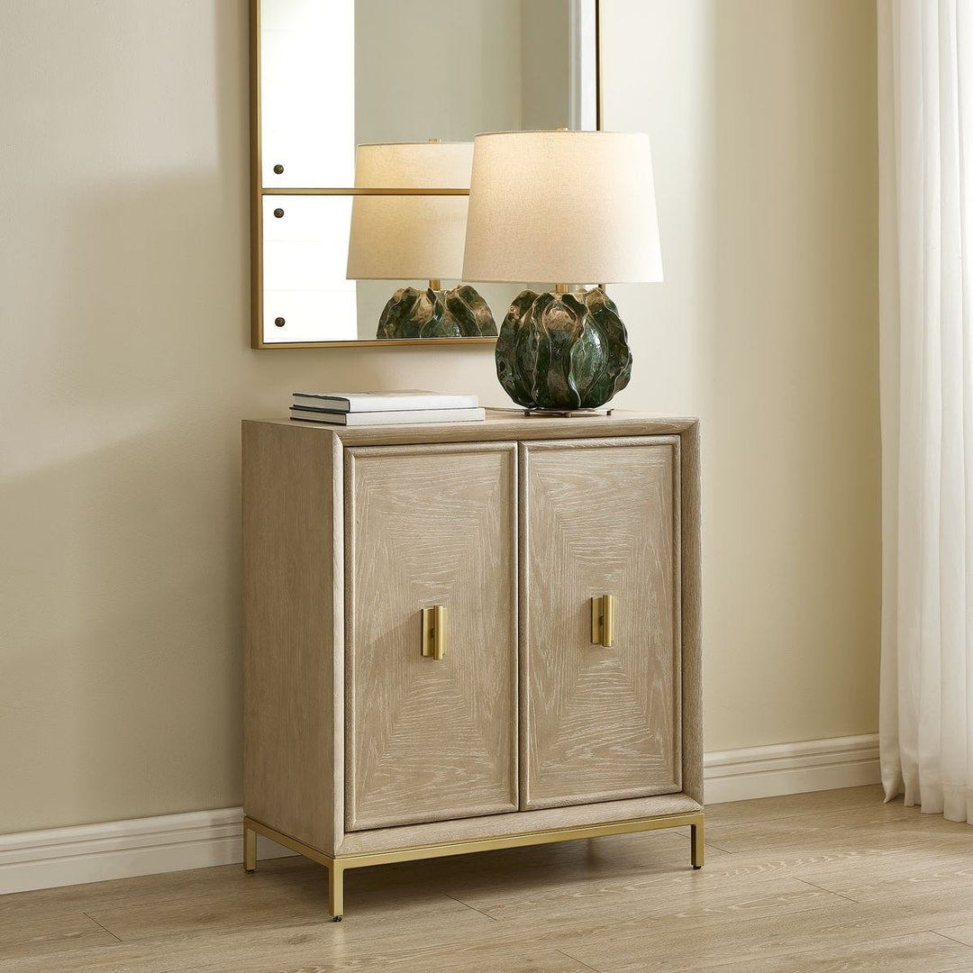 Alessia 2 Door Cabinet - Light Oak
