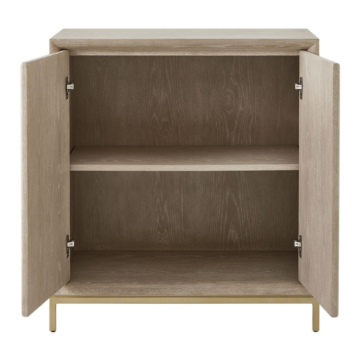 Alessia 2 Door Cabinet - Light Oak