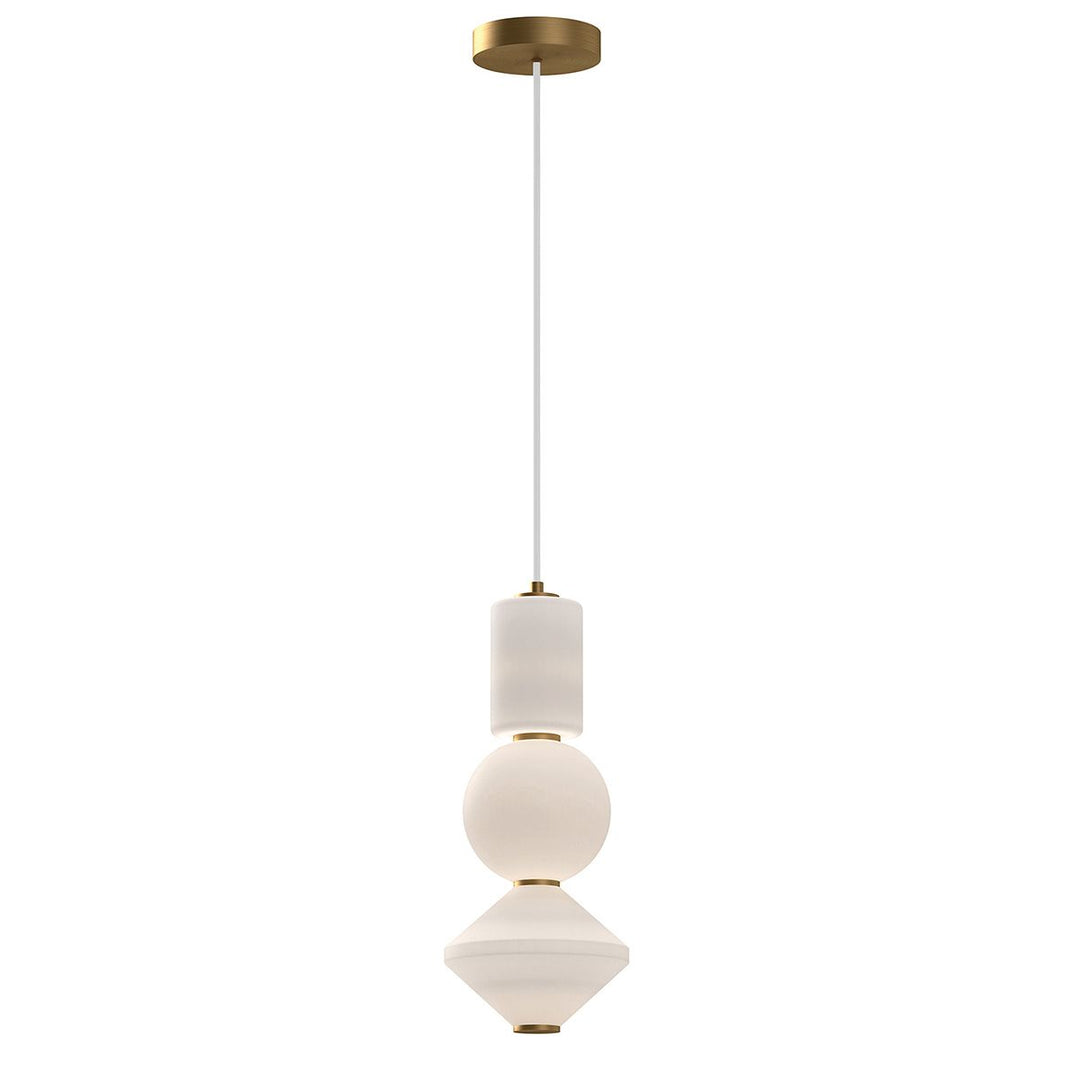 Bijou LED Pendant Light - Aged Gold