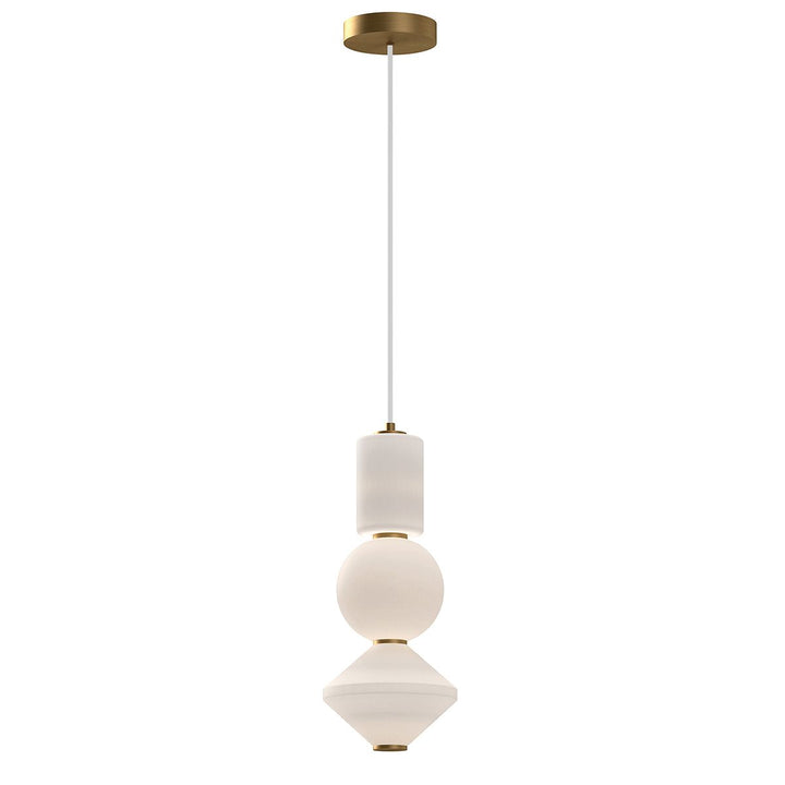 Bijou LED Pendant Light - Aged Gold