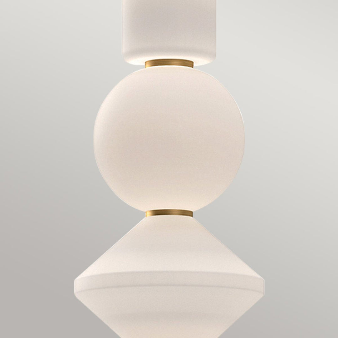 Bijou LED Pendant Light - Aged Gold