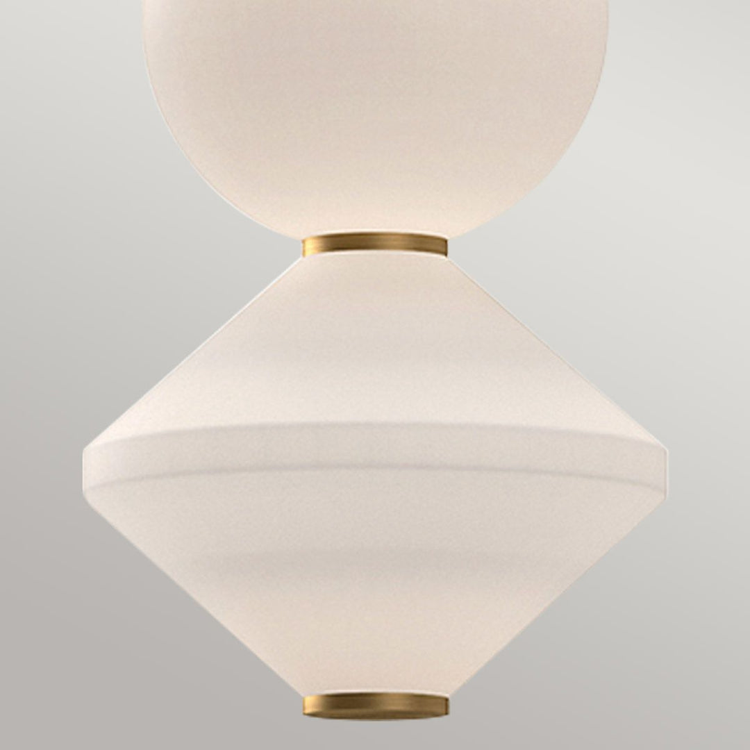 Bijou LED Pendant Light - Aged Gold