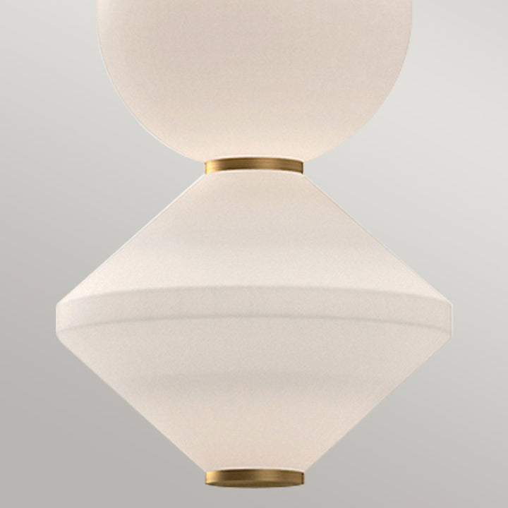 Bijou LED Pendant Light - Aged Gold