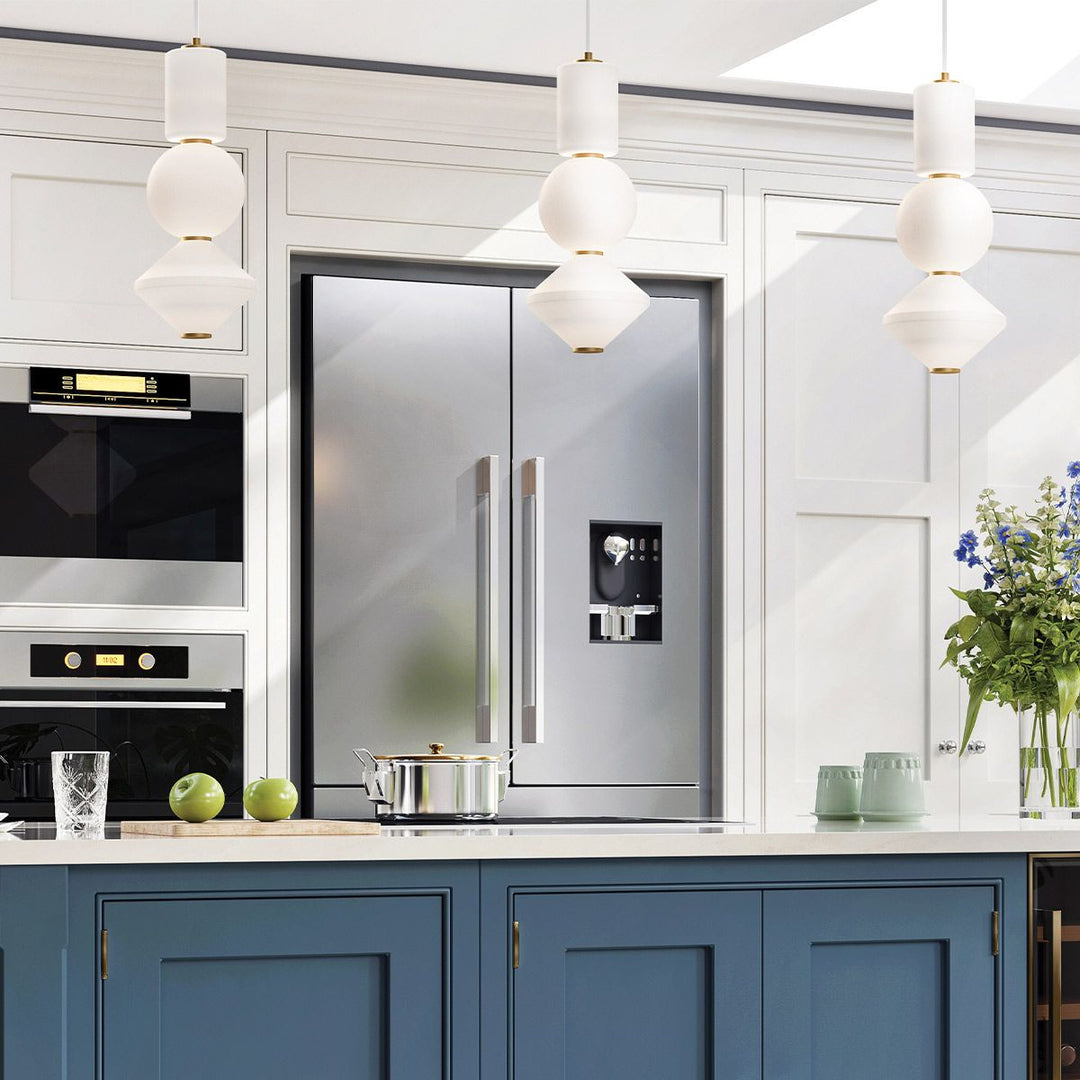 Bijou LED Pendant Light - Aged Gold