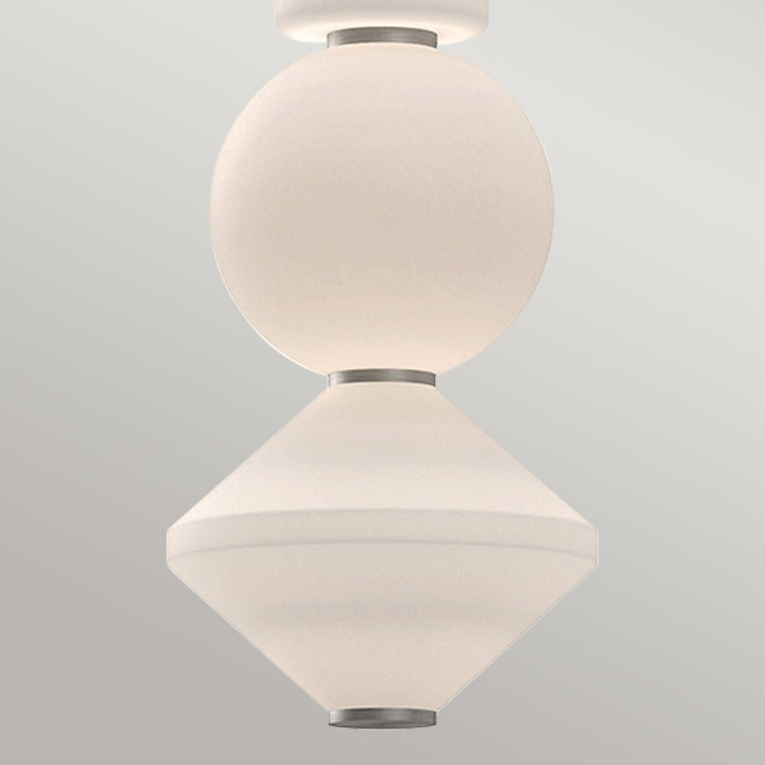Bijou LED Pendant Light - Brushed Nickel