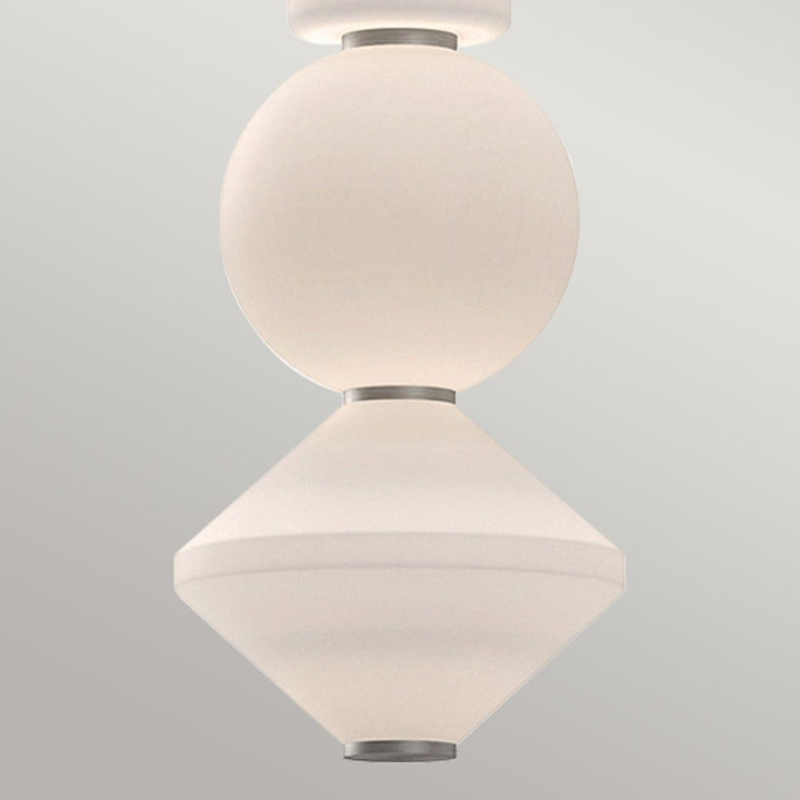 Bijou LED Pendant Light - Brushed Nickel