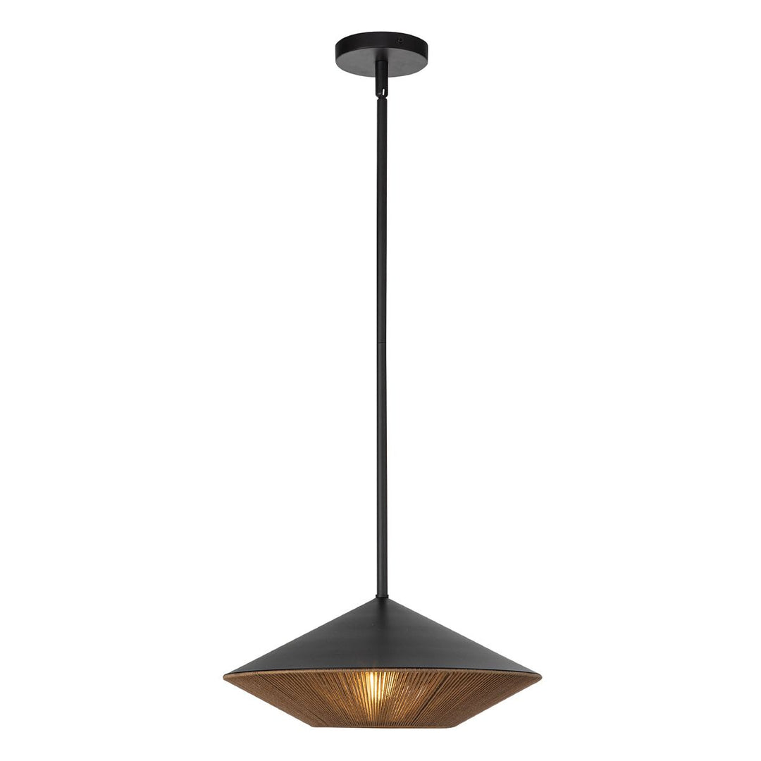 Daphne Large Pendant Light - Matte Black