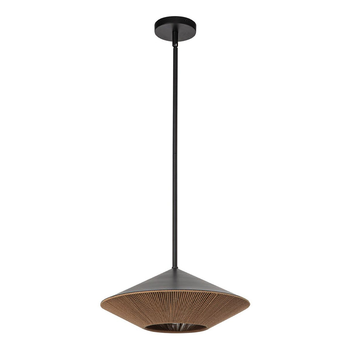 Daphne Large Pendant Light - Matte Black