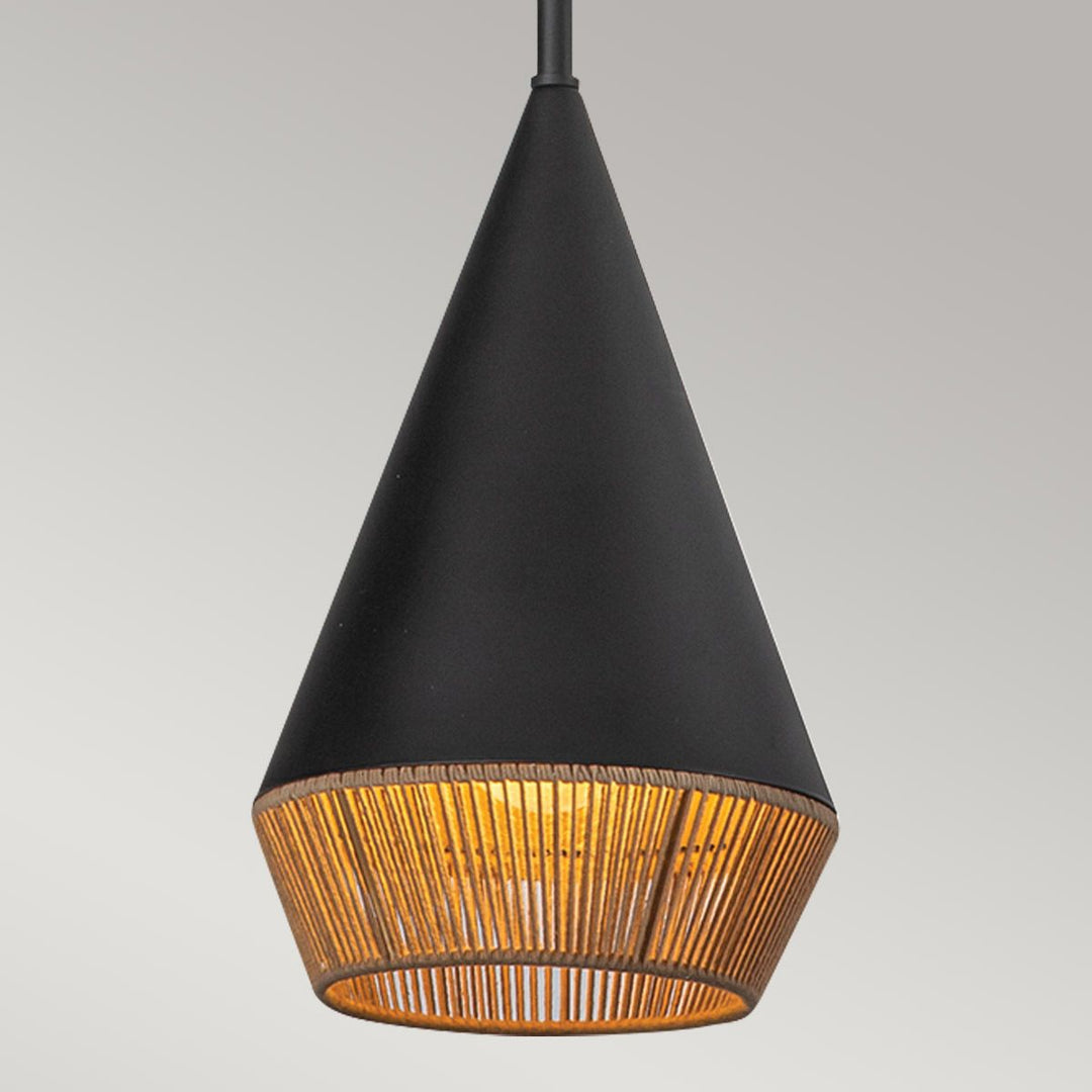 Daphne Pendant Light - Matte Black