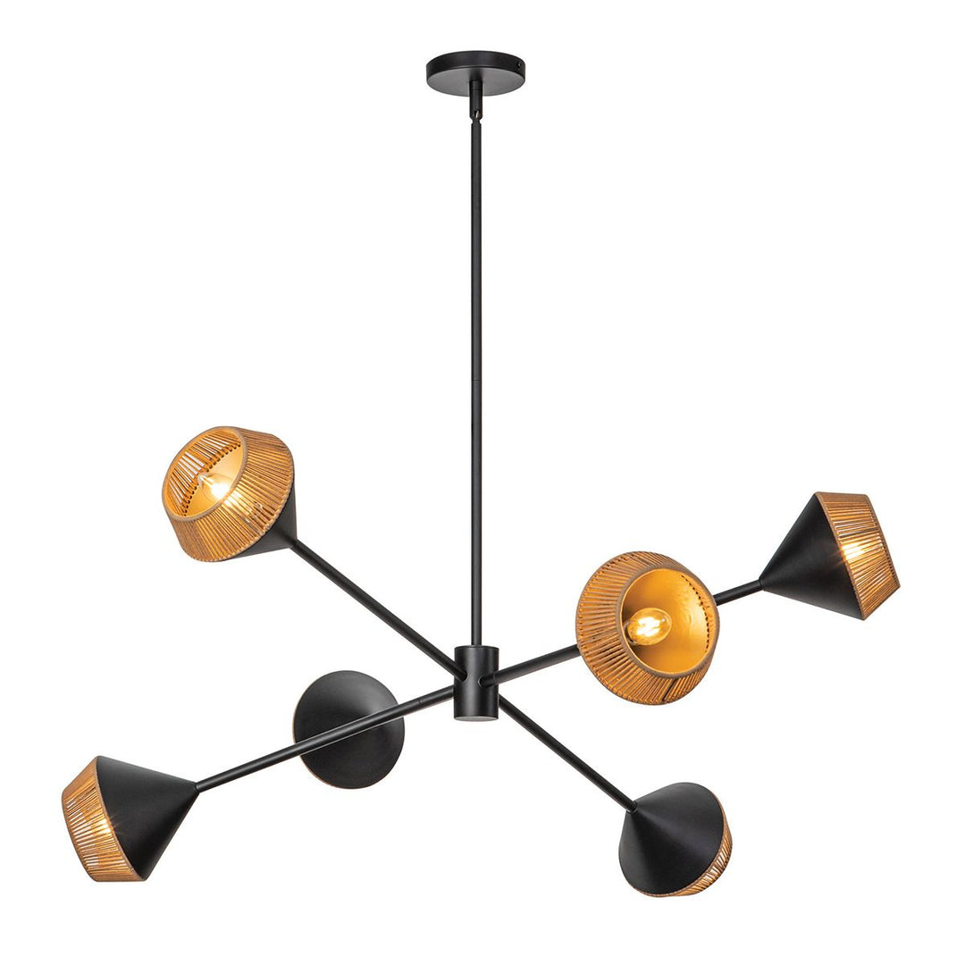 Daphne Chandelier - Matte Black
