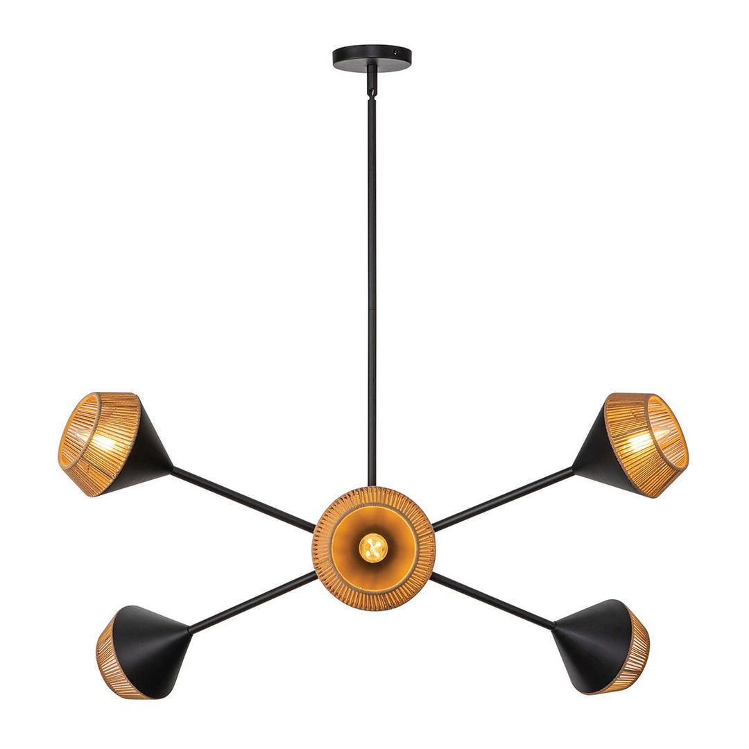 Daphne Chandelier - Matte Black