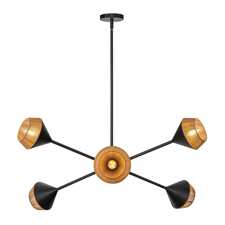 Daphne Chandelier - Matte Black