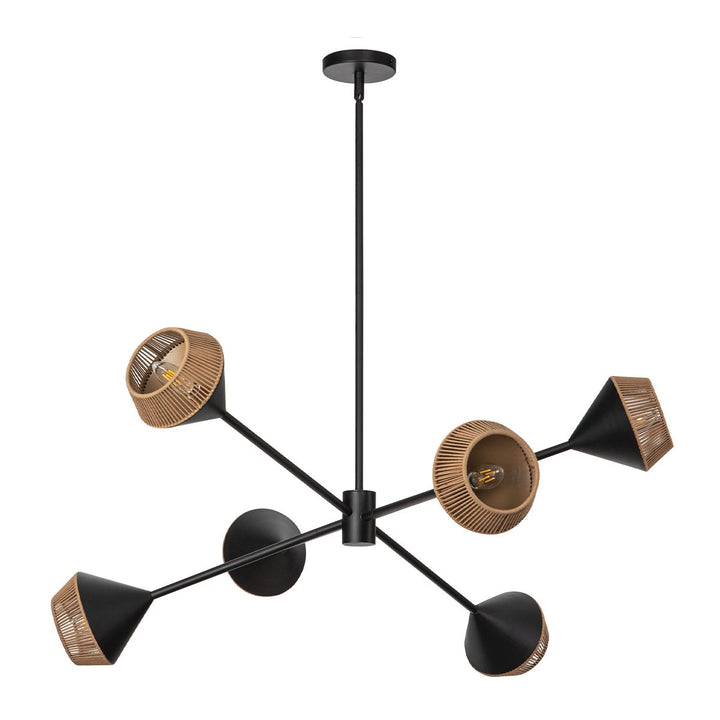 Daphne Chandelier - Matte Black