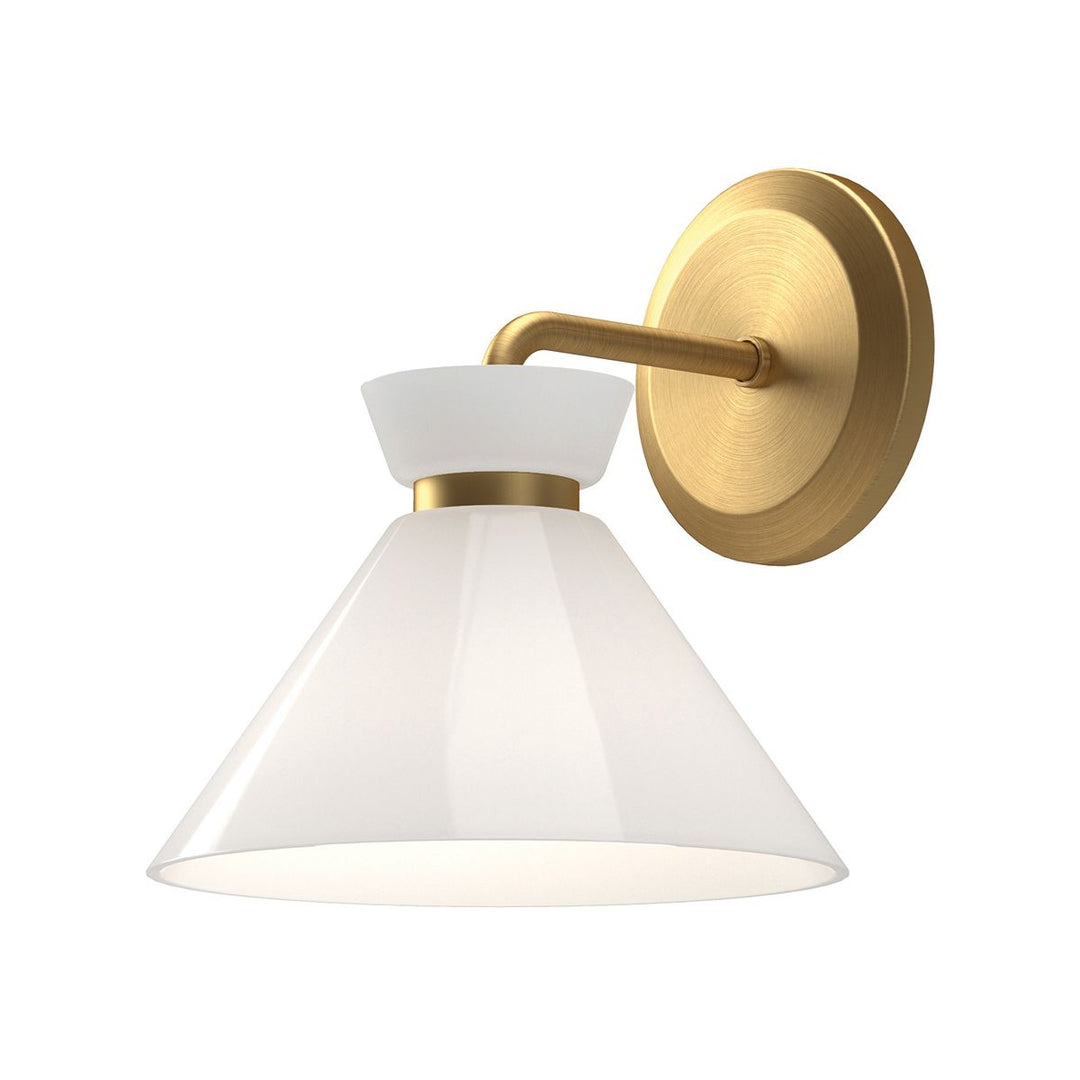 Halston Wall Light - Brushed Gold