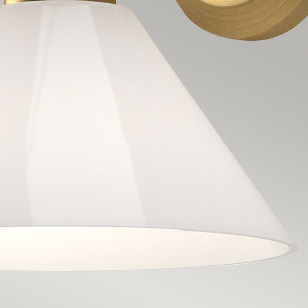 Halston Wall Light - Brushed Gold