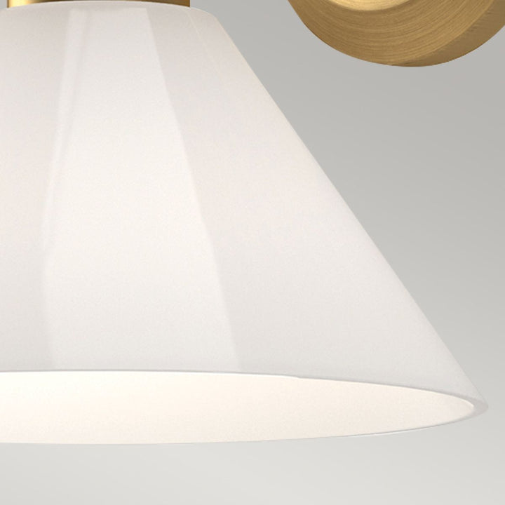 Halston Wall Light - Brushed Gold