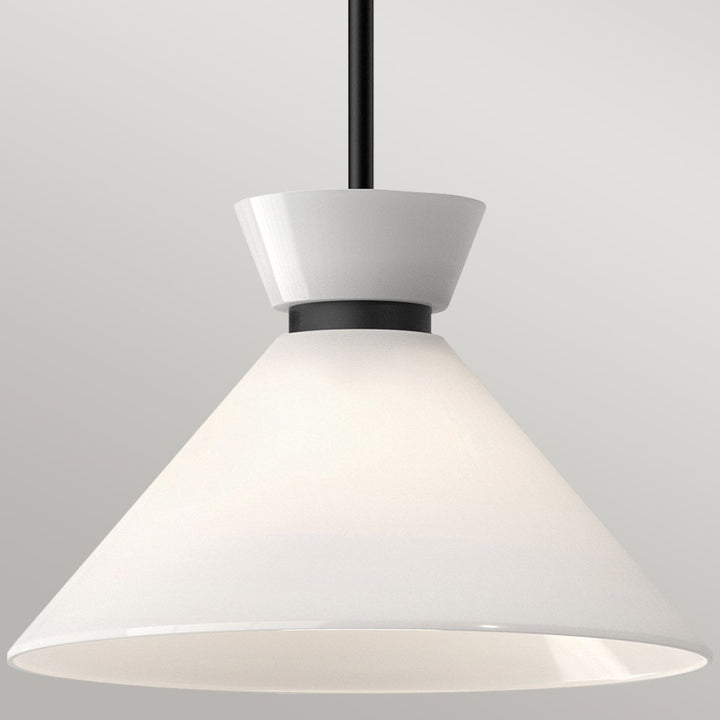 Halston Pendant Light - Matte Black