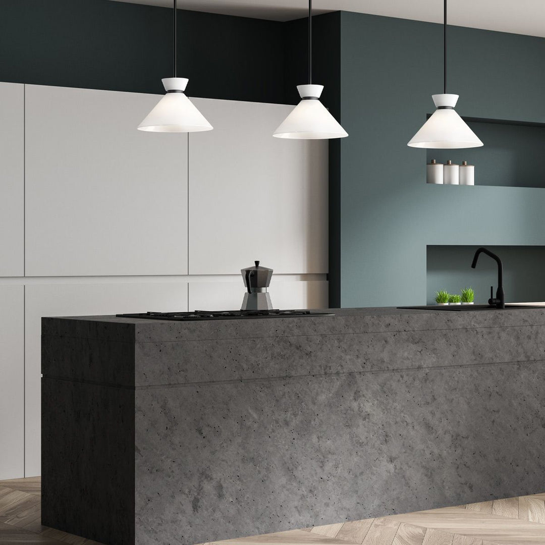 Halston Pendant Light - Matte Black