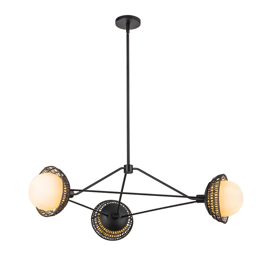 Perth Chandelier - Matte Black