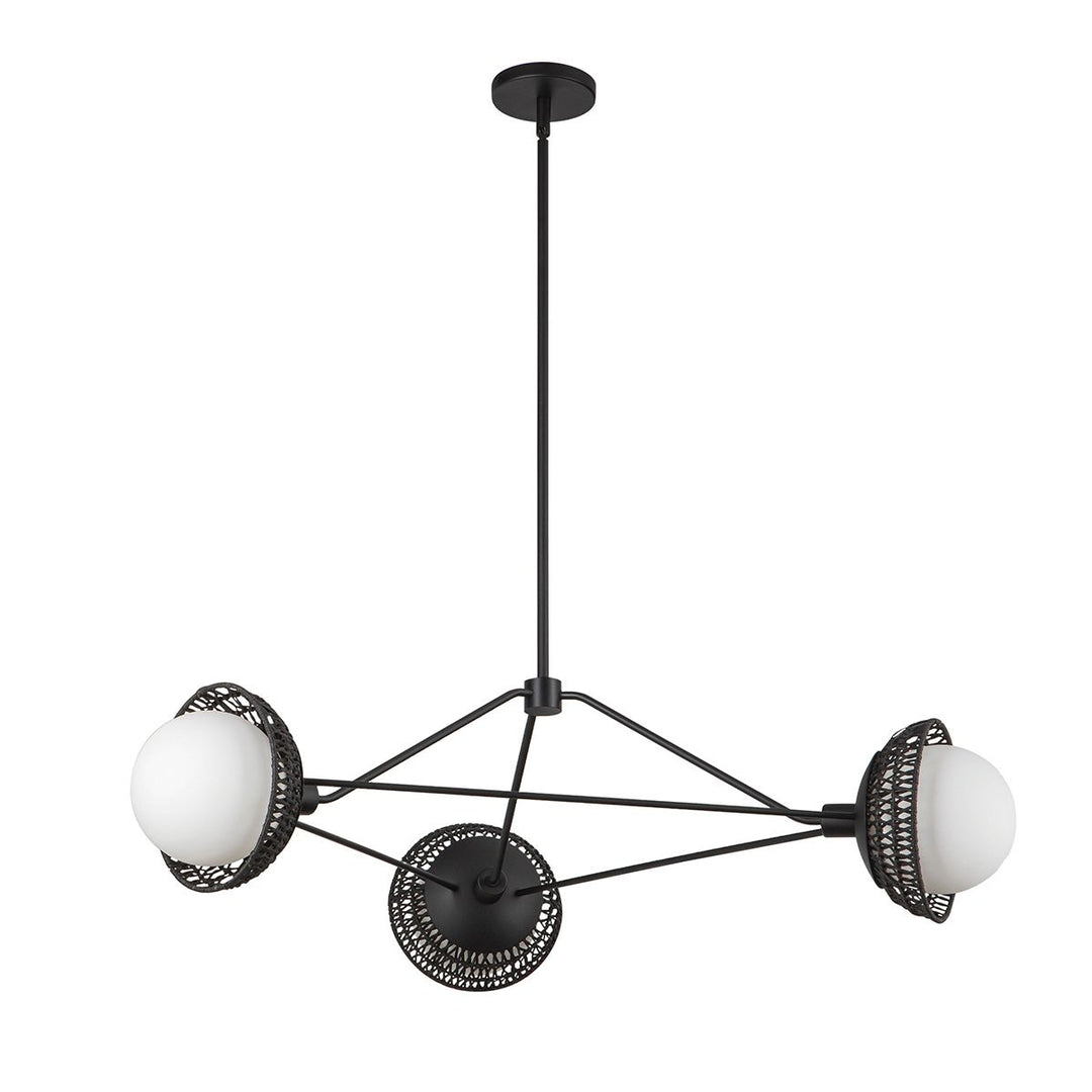 Perth Chandelier - Matte Black