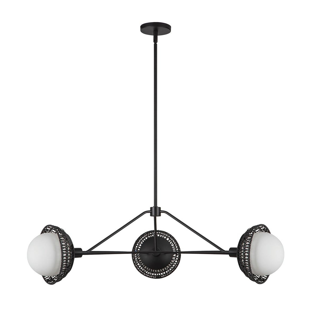Perth Chandelier - Matte Black