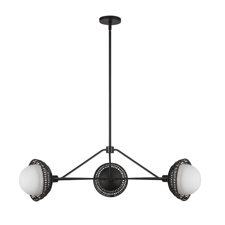 Perth Chandelier - Matte Black