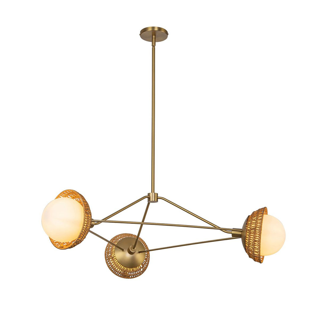 Perth Chandelier - Brushed Gold