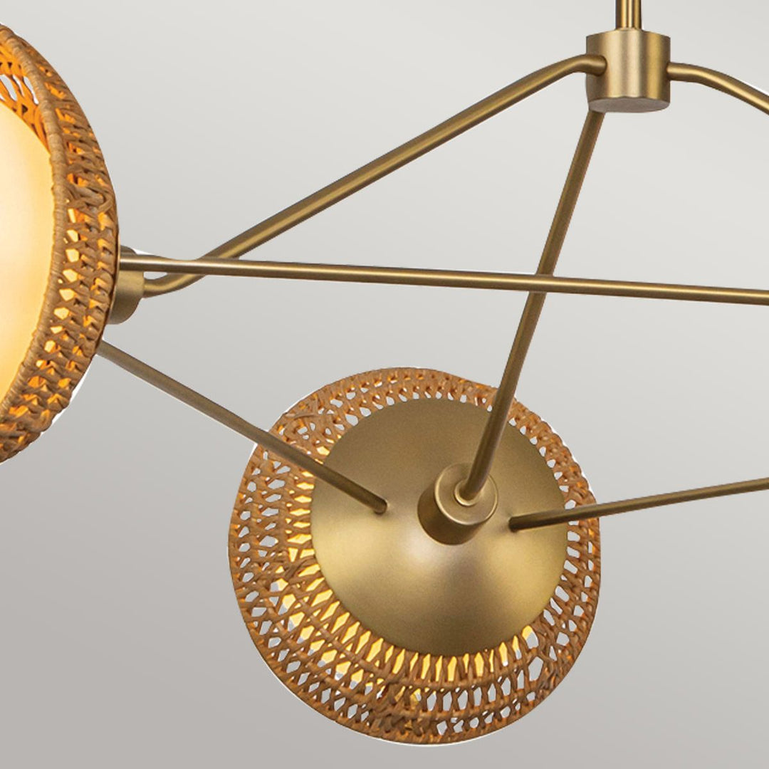 Perth Chandelier - Brushed Gold
