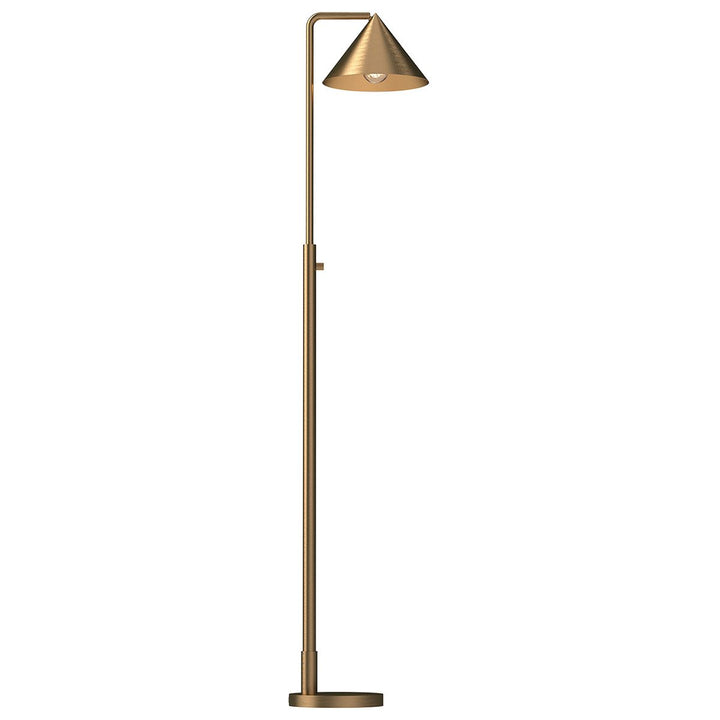 Remyck Floor Lamp - Brushed Gold