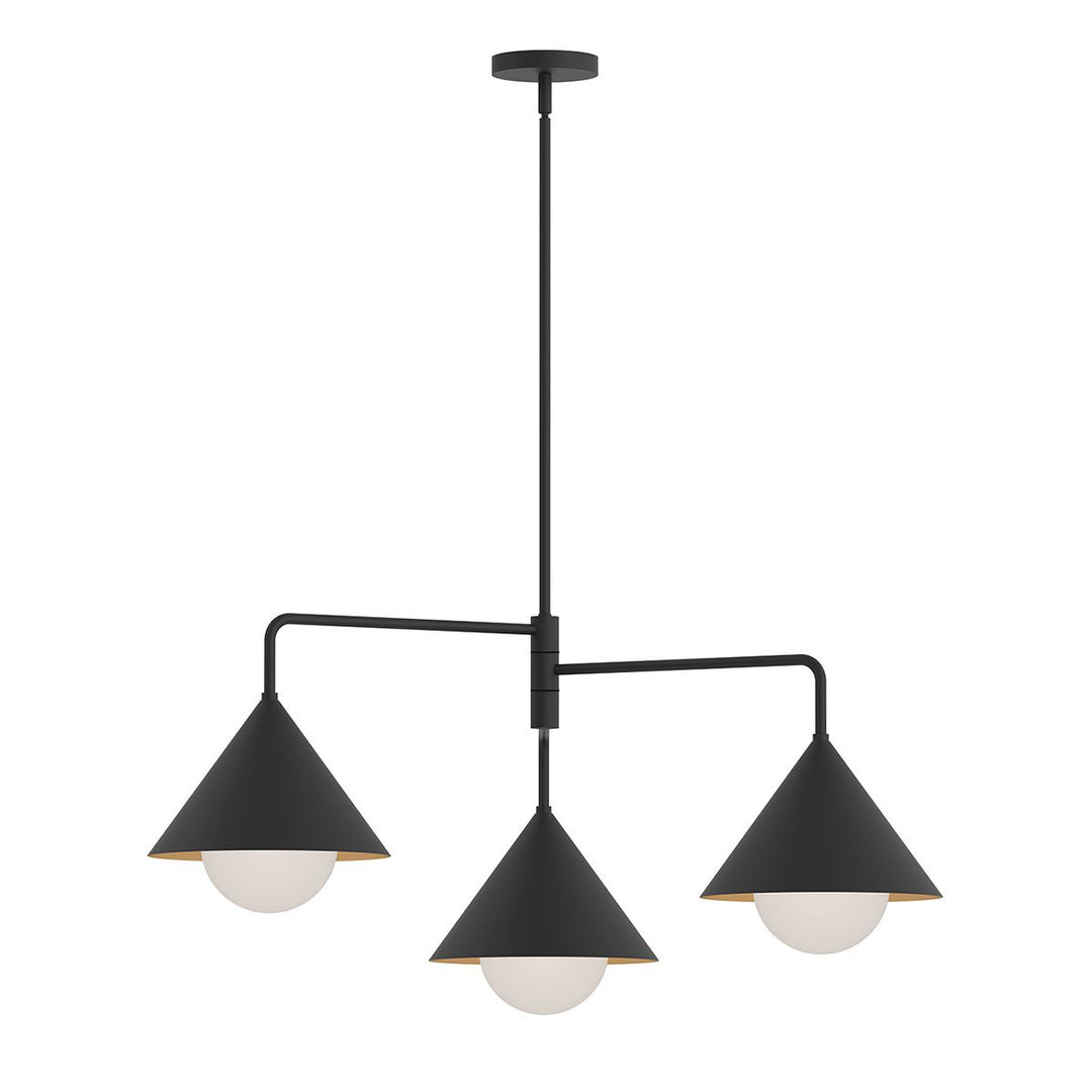 Remyck Chandelier - Matte Black
