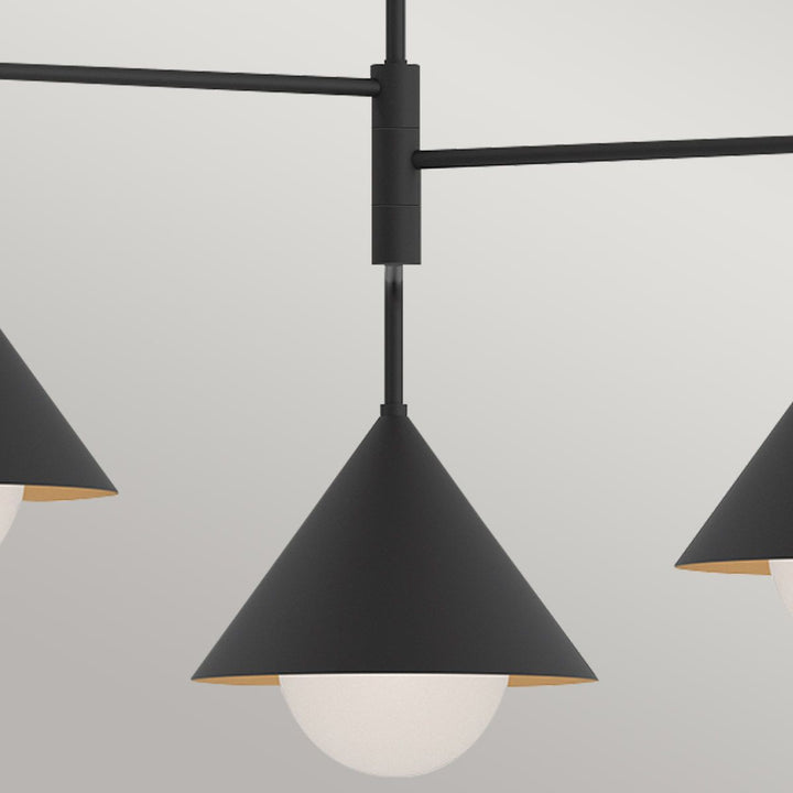 Remyck Chandelier - Matte Black