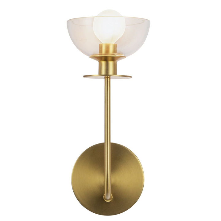 Sylvia 1 Wall Light - Brushed Gold