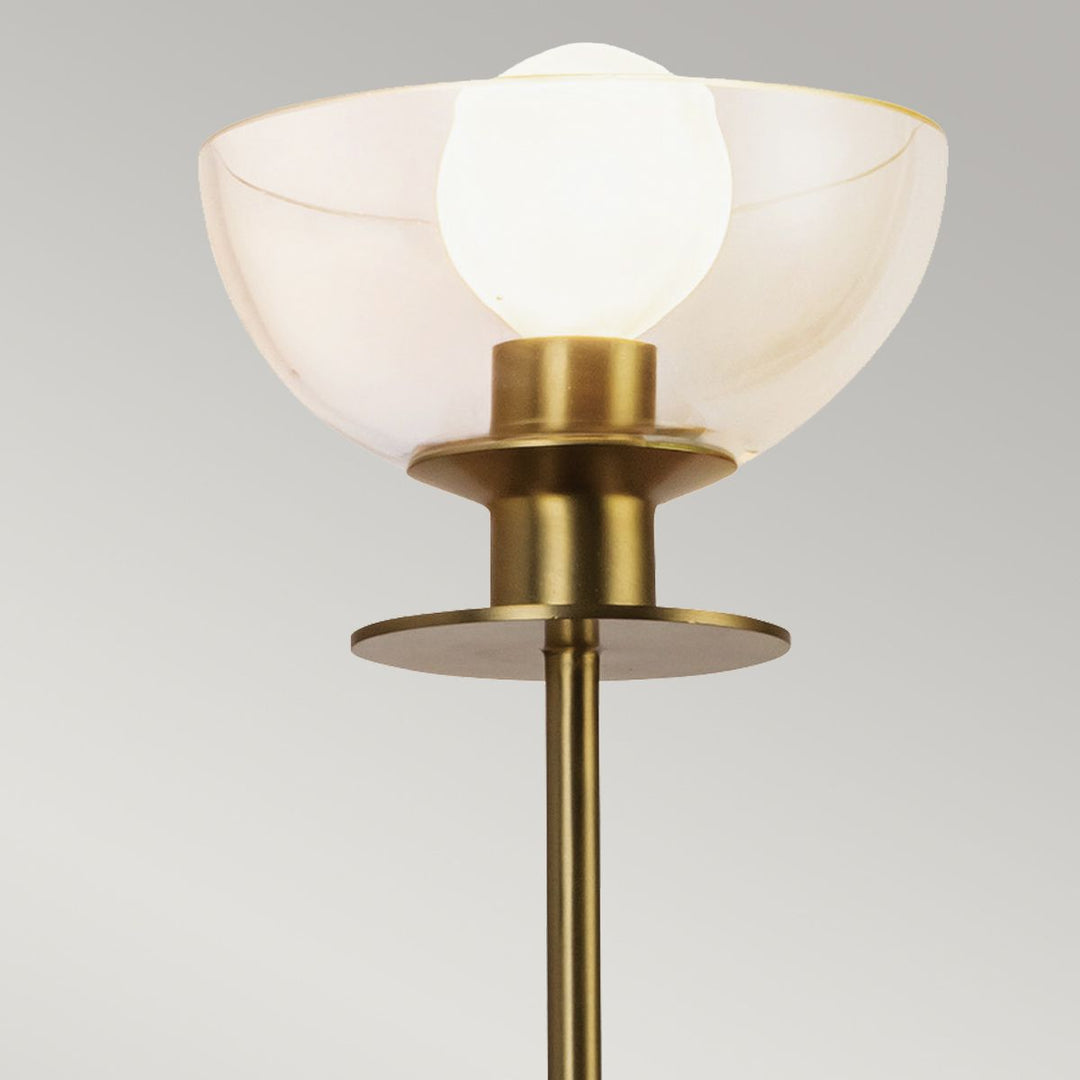 Sylvia 1 Wall Light - Brushed Gold