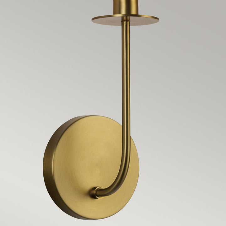 Sylvia 1 Wall Light - Brushed Gold