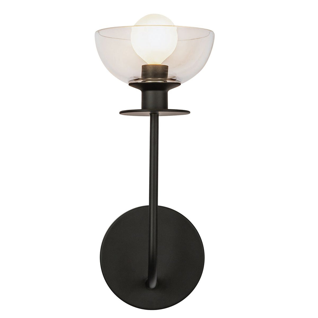 Sylvia 1 Wall Light - Matte Black
