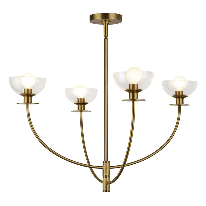 Sylvia Chandelier - Brushed Gold