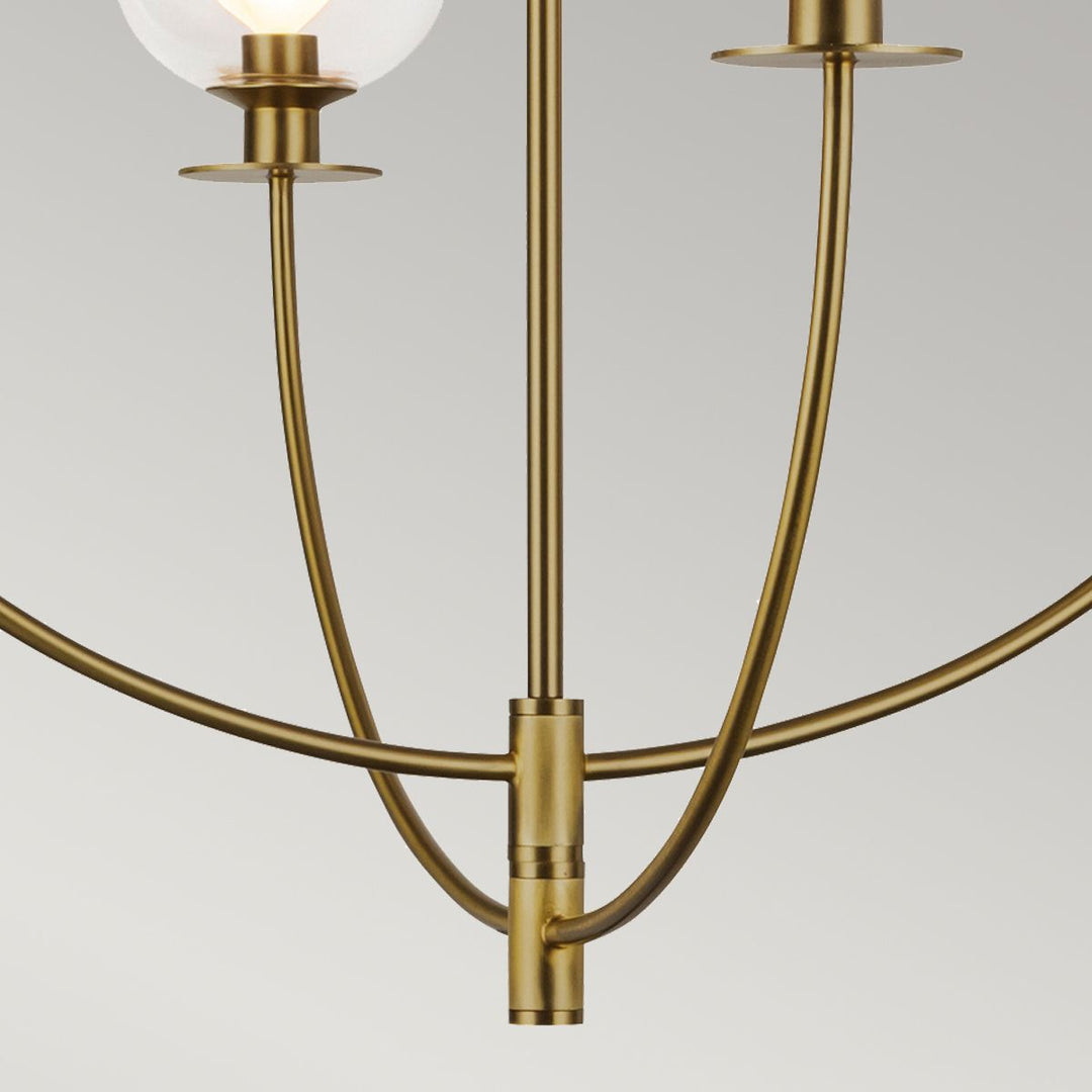 Sylvia Chandelier - Brushed Gold