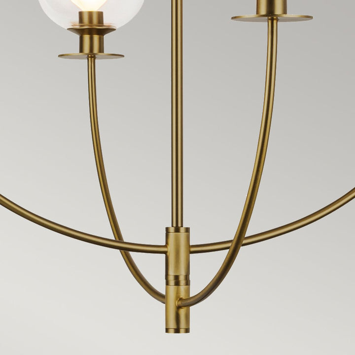 Sylvia Chandelier - Brushed Gold