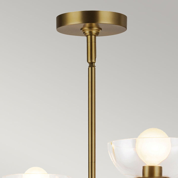 Sylvia Chandelier - Brushed Gold
