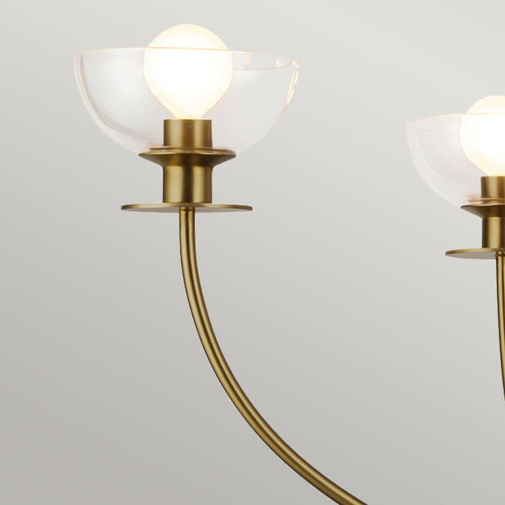Sylvia Chandelier - Brushed Gold
