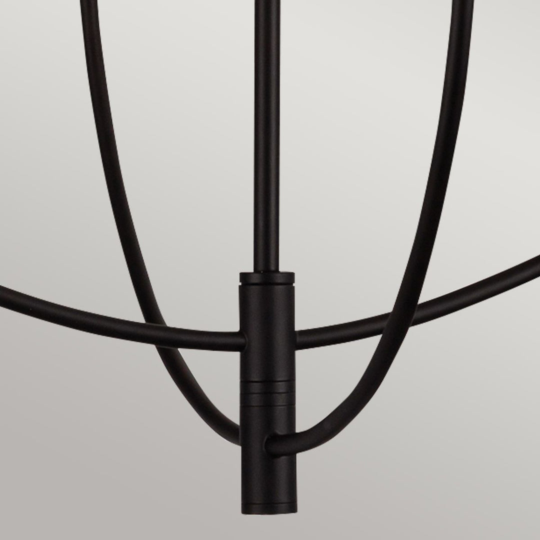Sylvia Chandelier - Matte Black