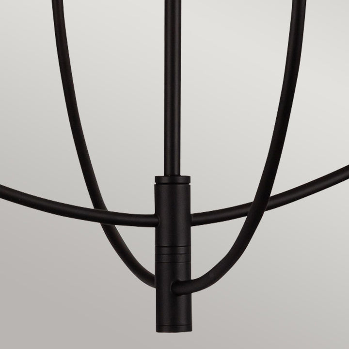 Sylvia Chandelier - Matte Black
