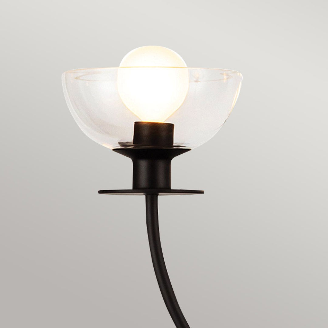 Sylvia Chandelier - Matte Black