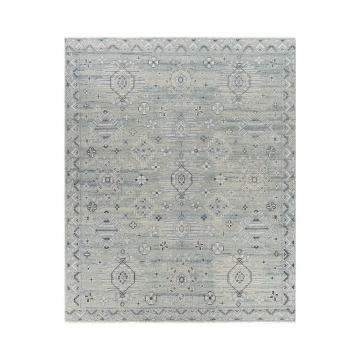 Almeria Hand Knotted Rug - Blue Keiichi 1