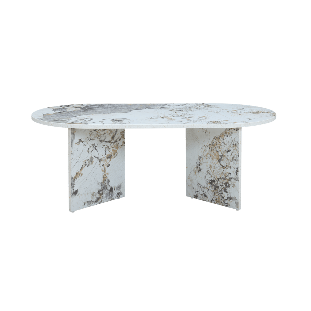 Aura Oval Coffee Table - Pandora