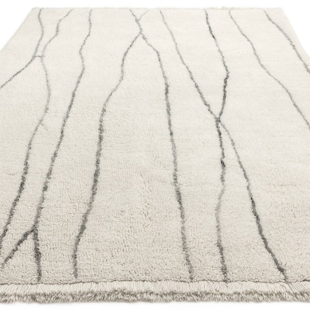 Azera Lineal Rug - Cream