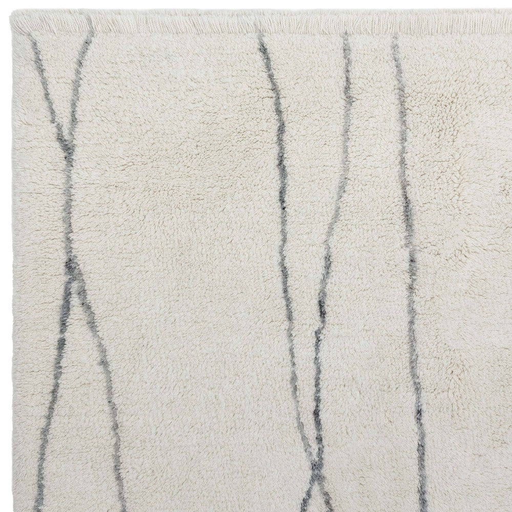 Azera Lineal Rug - Cream