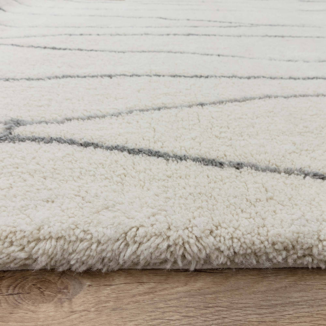 Azera Lineal Rug - Cream