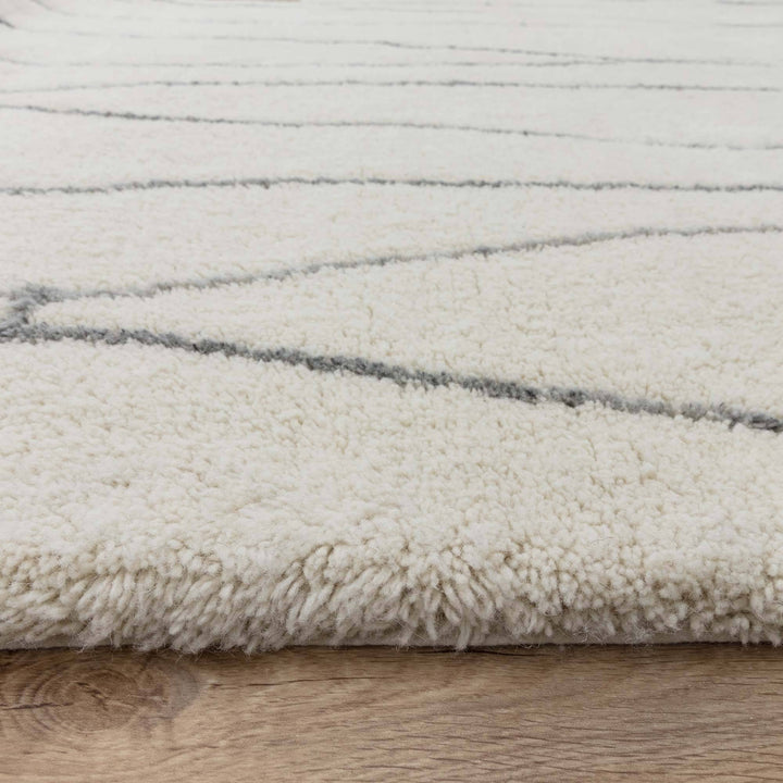Azera Lineal Rug - Cream